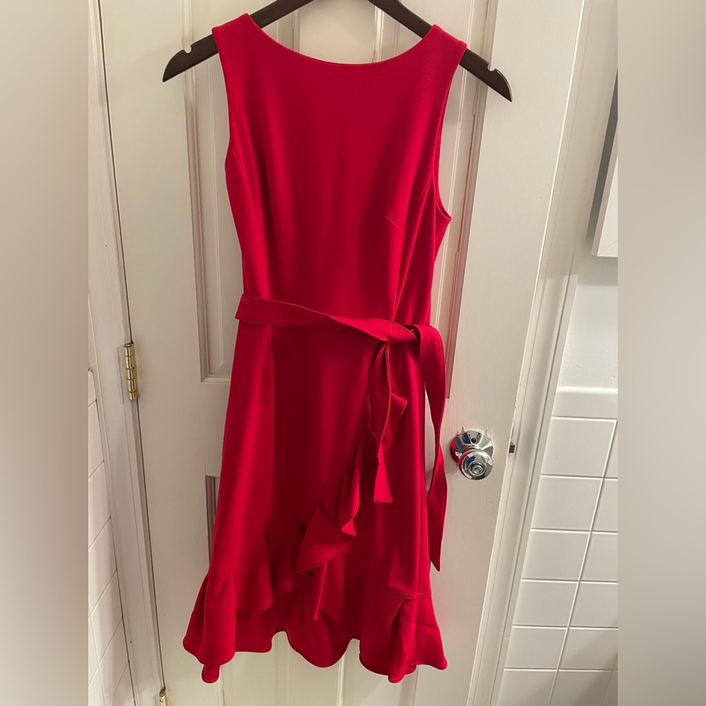 NWOT Red Calvin Klein dress